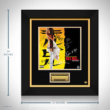 Kill Bill Vol. 1 - Original Motion Picture Soundtrack LP Cover Limited  Signature Edition Custom Frame | RARE-T