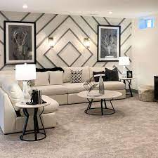 Custom upholstery, free design consultations 16 Living Rooms With Accent Walls