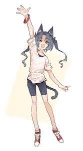 笠 on twitter 朝猫耳 anime creatures pics