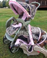 Small Sprouts Mossy Oak Breakup Light Pink Minky Dot Pink Buckma Camo Baby Stuff Pink Camo Baby Baby Car Seats
