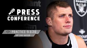Nassib exited early in the raiders' week 5 win over the chiefs after fracturing his toe, but a week 6 bye looks to have provided the defensive end with. Carl Nassib Excited To Be A Raider Play For Coach Guenther Las Vegas Raiders Youtube