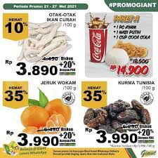 Seperti biasanya akhir pekan adalah waktu yang tepat untuk berbelanja di giant. Promo Giant Hari Ini 27 Mei 2021 Diskonan Weekday Mulai 10 35