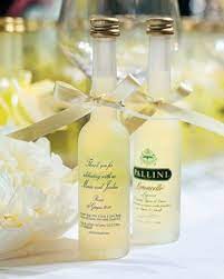 favors from real weddings wedding gift favors wedding favors limoncello favors