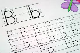 Handwriting Practice For Kids B Is For Butterfly