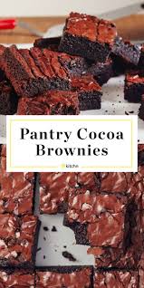 Recipe Pantry Cocoa Brownies Recipe Cocoa Brownies Dessert Recipes Easy Brownie Recipe With Cocoa