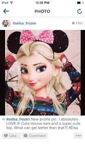 Pin By Miley Hjm On Elsa And Anna Cute Mouse New Profile Pic Super Cute