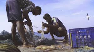 Two Indigenous Fishermen in Mumbai