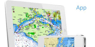 aqua map marine gps offline charts best iphone gps app with