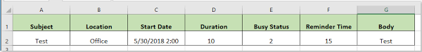 How To Create Outlook Reminders From Excel Spreadsheet