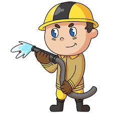 Begin by sketching an incomplete teardrop shape. How To Draw A Firefighter Really Easy Drawing Tutorial