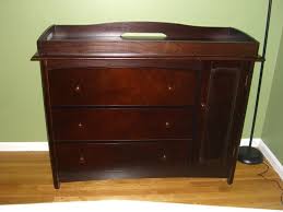 Cherry Changing Table Dresser Combo Home Furniture Design Changing Table Dresser Best Changing Table Changing Table