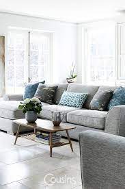 The Strand Chaise Sofa Is Part Of Stylish Collection Of Fabric Sofas Chaises And Chairs That Will Bring A Grey Sofa Living Room Sofa Decor Trendy Living Rooms