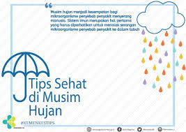 Tubuh menjadi lebih rentan terserang penyakit. 4 Tips Tetap Sehat Di Musim Hujan Sehat Negeriku