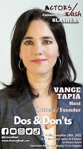 This Friday, I'm thrilled to have in @ActorsSlash, these super guests: *  Susannah R. Drissi (Writer