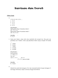 Kumpulan model soal ujian nasional matematika untuk smp tentang arigmetika sosial. 12 Contoh Soal Materi Aritmatika Sosial Kumpulan Contoh Soal