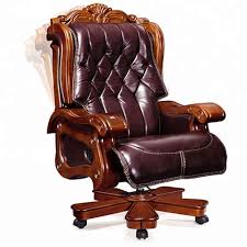 Buy wooden chairs and get the best deals at the lowest prices on ebay! Luxury Reclining Function Swivel Ergonomic Office Chair Cowhide Leather General Used For Royal Buy Big Wooden Chair Cowhide Leather Chair Royal Luxury Chair Product On Alibaba Com