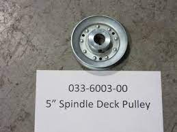 Ive replaced 2 sets of belt an all idler pulley. 033 6003 00 Bad Boy Mowers 5 Spindle Deck Pulley Db 80 Bad Boy Deck Deck Parts For Your Bad Boy Mower
