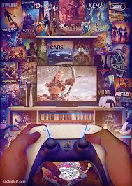 Playstation 5 Horison Forbidden West In 2020 Retro Games Wallpaper Retro Gaming Art Game Wallpaper Iphone
