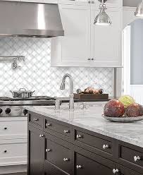 White Gray Diamond Style Mosaic Backsplash Tile With Glass Inserts Ba2001 From Backspl Gray Tile Backsplash Gray Kitchen Backsplash Marble Backsplash Kitchen