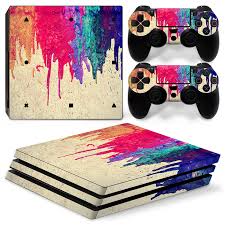 All trademarks/graphics are owned by their respective creators. Playstation 4 Ps4 Pro Skin Vinyl Design Folie Aufkleber Schutz Sticker Farben Ebay