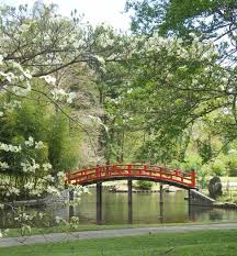 Red Bridge Japanese Garden Memphis Botanic Garden Japanese Garden Tennessee Travel Memphis Tennessee