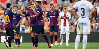 Ansu fati, gerard pique, sergi roberto and philippe coutinho are out with injuries. Hasil Pertandingan Barcelona Vs Huesca Skor 8 2 Bola Net