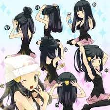 Long locks with bows and asymmetric bangs. 7 Anime Hairstyles In Real Life Ideas Anime Hairstyles In Real Life Anime Hair Anime