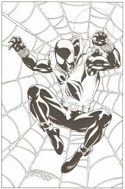 Scarlet Spider Commission Ed Mcguinness Spider Art Scarlet Spider Spiderman Art