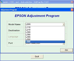 The manufacturer as epson, after their problems, to support investment. Buy Epson L110 L210 L355 L550 L555 Adjustment Program And Download