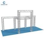 Tr-10X10 Triangle Truss Trade Show Booth Stage Aluminium Roof Structure  Lighting Truss