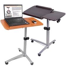 Portable Rolling Laptop Desk Table