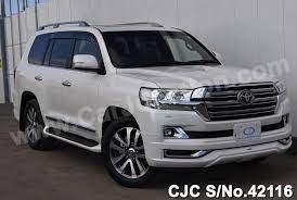 1 for sale starting at $59,990. 2016 Toyota Land Cruiser Pearl White For Sale Stock No 42116 Japanese Used Cars Exporter