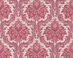 Papier peint baroque au format xxl. Livingwalls Papier Peint Baroque Creme Rouge 367165