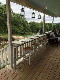 All you have to do is apply the white paint over the existing rails. 16 Deck Bar Railing Ideas Deck Bar Building A Deck Patio Deck