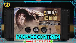 New Metal Detector 2020 Cobra Gx 8000