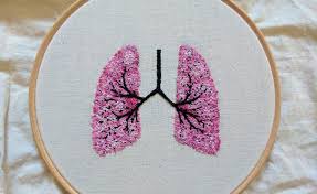 The anatomical heart embroidery pattern is everywhere! A Medical Student Creates Intricate Anatomical Embroideries Of The Brain Heart Lungs More Open Culture