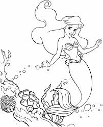 Choose your favorite coloring page and color it in bright colors. Beautiful Ariel Little Mermaid Coloring Page Mitraland Pages Printable Ursula Sheets Princess Book Pictures To Online Oguchionyewu