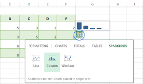 Sparklines In Excel How To Add Them To Visualize Your Tables
