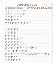 Not Angka Kalimba Depeche Mode Somebody Easy In 2021 Not Musik Depeche Mode Lagu