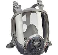 3M 6700DIN Masques complets pour respirateurs PAPR 3M,  élastomère/Silicone/Thermoplastique, Petit