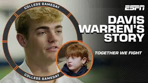 Michigan QB Davis Warren's inspirational fight with childhood leukemia