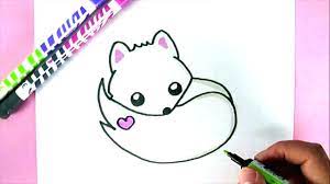 1001 idées faciles pour faire un dessin kawaii mignon coloriage kawaii à imprimer dessin sur c. Comment Dessiner Un Renard Blanc Kawaii Dessin Facile Youtube Avec Maxresdefault Et Dessin Kaw Comment Dessiner Un Renard Dessin Kawaii Dessins Faciles Mignons