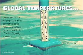 Global Average Temperature Chart The World Counts