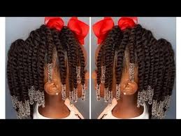 Even though i do not know how to flat twist, there are some simple tools that can really help with styling, some are pretty random but they do help, here are four random things that can help you create the perfect style. Two Strand Twist Pony Hawk W Beads Kids Natural Hair Iamawog Natural Hairstyles For Kids Natural Hair Styles Hair Styles