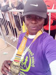 How it started and how it ended! #RichmondMarathon #1stFullMarathon