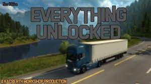 There is no problem unlock all trucks, and all accesories without cheat money. Everything Unlocked V1 13 Ets2 Mod Mod For Euro Truck Simulator 2 Ls Portal