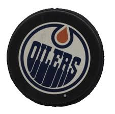 Edmonton oilers lot of 3 zephyr snapback hats hat script logo new nhl hockey. Edmonton Oilers Logo Puck Hockey Pucks