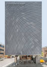 Daewha Kang Uses Mirrored Stainless Steel To Transform Communique Hq Retailand Office Design Modern Architecture Architecture Design Facade Architecture
