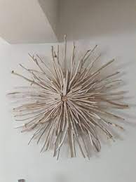 Driftwood Sunburstwood Wreath 26wall Etsy Driftwood Wall Art Wood Wreath Driftwood Art