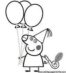 Peppa and her friends, mom, dad and brothers. Free Peppa Pig Coloring Pages Peppa Pig Coloring Pages Drawing Picture 40 Coloring Sheet Peppa Pig Coloring Pages Peppa Pig Colouring Birthday Coloring Pages